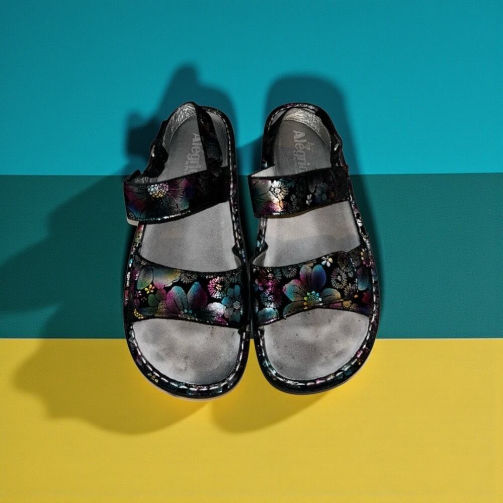 Alegria Verona “Liberty Love” Sandals – Size 39 / 9 – Excellent Condition! 🌸🌈
